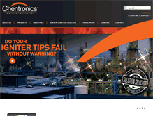 Tablet Screenshot of chentronics.com
